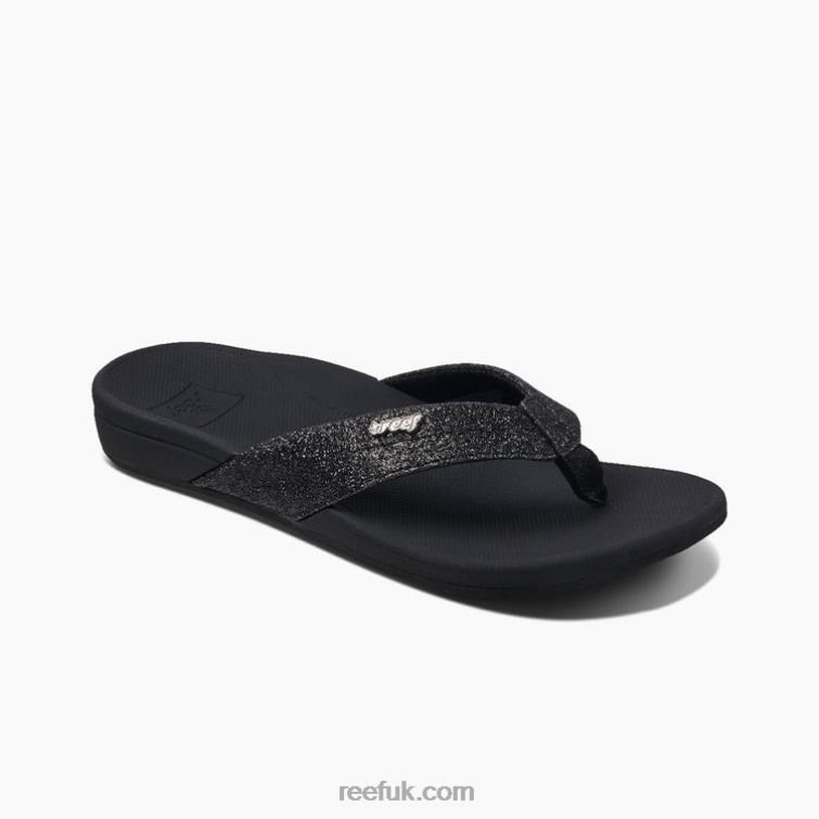 Black/Black Glitter 2286N43 Reef Ortho-SpringWomen