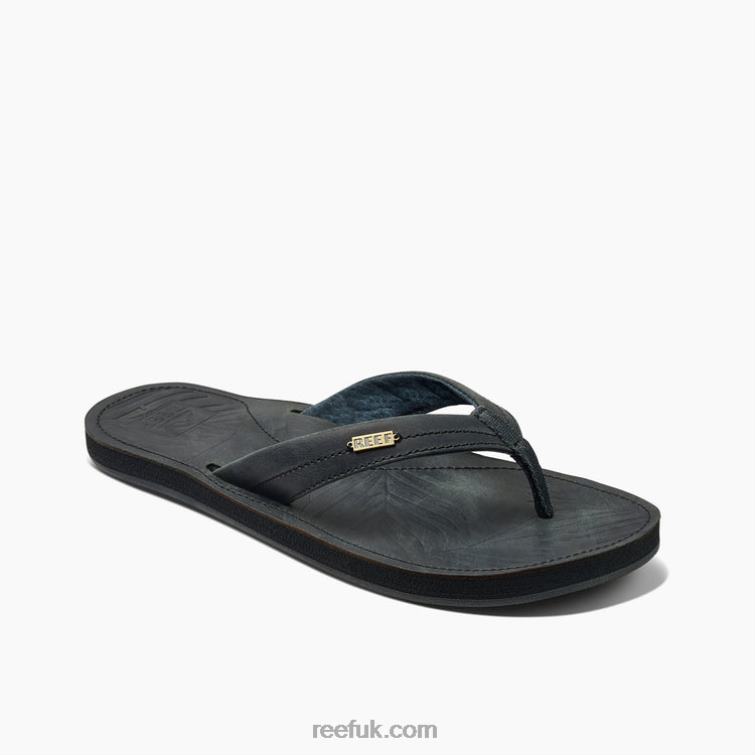 Dusty Black 2286N208 Reef Drift Away LeatherWomen