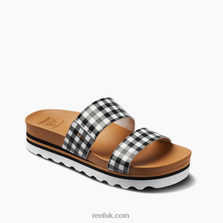 Black Gingham 2286N134 Cushion Vista Hi Reef Women